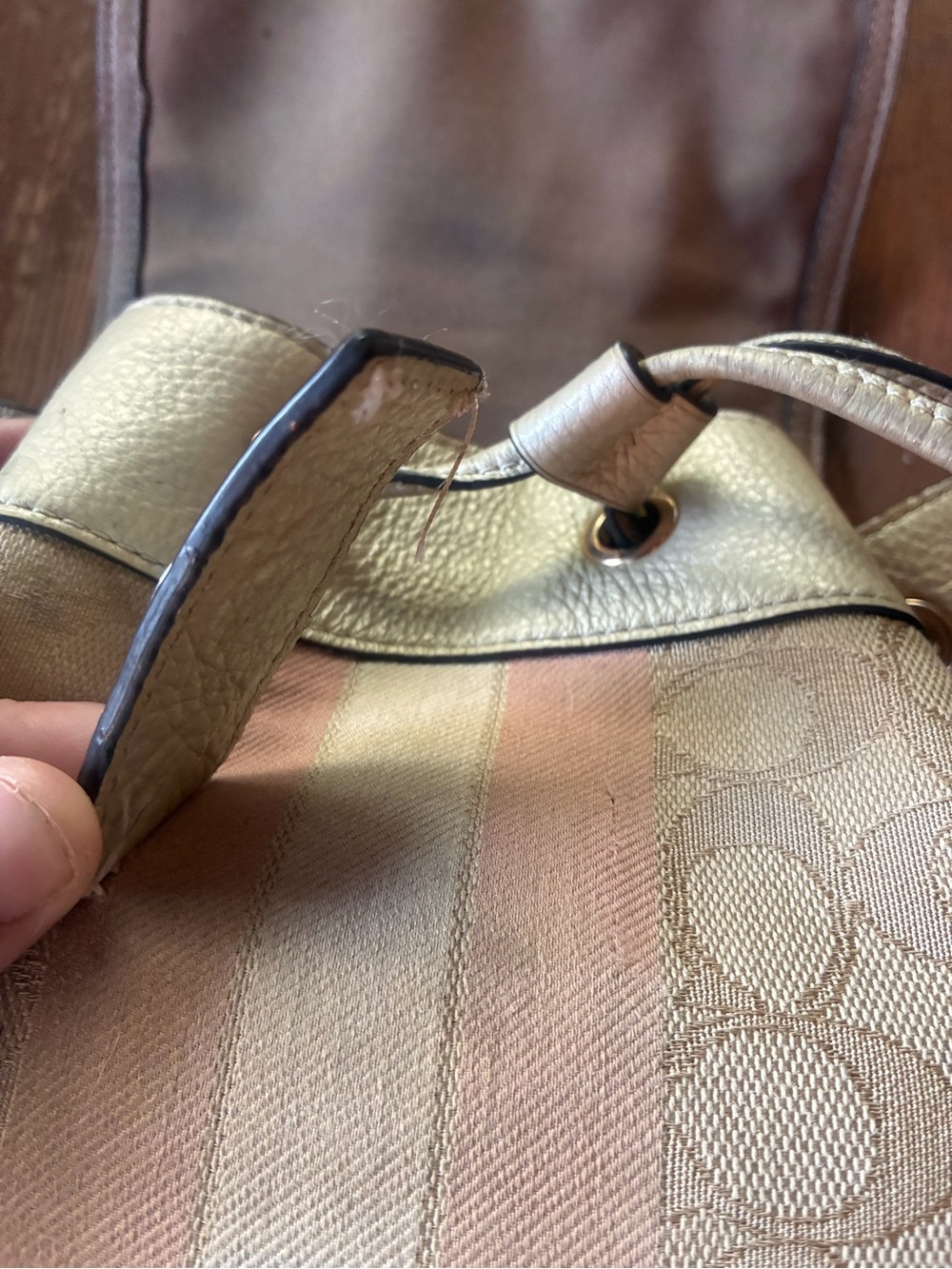 Coach Dempsey Backpack Metallic - Picture 4 of 12